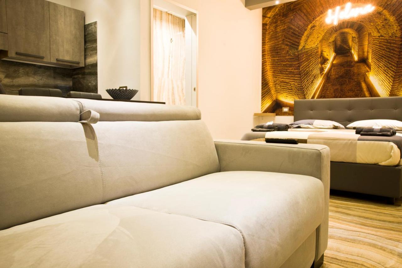 Suite Napoli Sotterranea Con Vasca Idromassaggio 외부 사진
